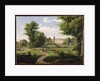View of the Chateau de Villiers-Saint-Paul, near Senlis by Alexandre Hyacinthe Dunouy