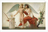 Cupid Inviting Venus to a Sacrifice by Louis Lafitte