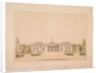 Facade of Chateau de Neuilly by French School