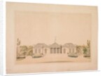 Facade of Chateau de Neuilly by French School
