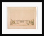 Facade of Chateau de Neuilly by French School