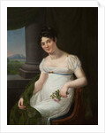Half length portrait of La Duchesnois by or Berger Jenny Desoras