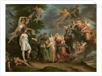 France triumphant encouraging the Sciences and the Arts during the war, 1794 by Charles Meynier