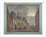 View of the Maison Commune of Paris, between 1790-95 by French School