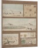 Six views and drawings of Lake Natron in Libya, made during the reconnaissance mission of the Egyptian Army led by General Andreossy, 1799 by Henri Joseph Redoute