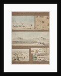 Six views and drawings of Lake Natron in Libya, made during the reconnaissance mission of the Egyptian Army led by General Andreossy, 1799 by Henri Joseph Redoute