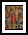 Icon of St Catherine with Scenes of Her Life by Emmanuel Tzanes