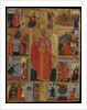 Icon of St Catherine with Scenes of Her Life by Emmanuel Tzanes
