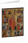 Icon of St Catherine with Scenes of Her Life by Emmanuel Tzanes