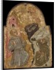 Icon of St Francis Receiving the Stigmata by Greek School