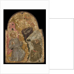 Icon of St Francis Receiving the Stigmata by Greek School