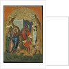 Resurrection of Lazarus by Greek School