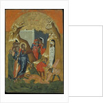 Resurrection of Lazarus by Greek School