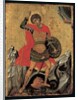 Icon of St George Slaying the Dragon by Greek School