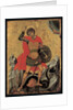 Icon of St George Slaying the Dragon by Greek School