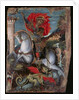 Icon of St George on Horseback Slaying the Dragon by Georgios Klontzas