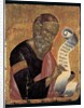St. John the Theologian, Writing his Revelations on an Open Scroll by Andreas (attr. to) Rico