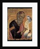 St. John the Theologian, Writing his Revelations on an Open Scroll by Andreas (attr. to) Rico