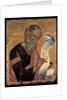St. John the Theologian, Writing his Revelations on an Open Scroll by Andreas (attr. to) Rico