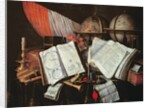 Vanitas Edwaert Colyer or Collier © Bonhams, London, UK 5277 by 6996 book;globe;globes;watch;violin;musical instruments;instrument;Painting;Mzpainting Out of copyright
