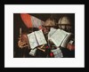 Vanitas Edwaert Colyer or Collier © Bonhams, London, UK 5277 by 6996 book;globe;globes;watch;violin;musical instruments;instrument;Painting;Mzpainting Out of copyright
