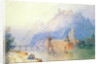 View on the Rhine, 1850 by Edward Richardson