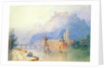 View on the Rhine, 1850 by Edward Richardson