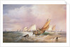Off the French Coast, 1837 by Edward Duncan