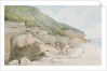Beach Scene, Exmouth by Francis Towne