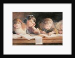 The Writing Lesson, 1880 by Louisa Anne Marchioness of Waterford