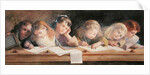 The Writing Lesson, 1880 by Louisa Anne Marchioness of Waterford