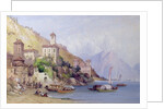 Gravedona, Lake Como, 1895 by William Callow