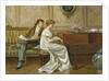 The New Spinet by George Goodwin Kilburne