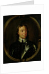 Portrait of Oliver Cromwell by Peter (after) Lely