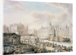 Feyge Dam and Part of the Fish Market, Amsterdam, c.1794 by Thomas Rowlandson