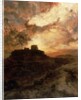 Sunset, Pueblo del Walpe, Arizona, 1880 by Thomas Moran