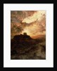 Sunset, Pueblo del Walpe, Arizona, 1880 by Thomas Moran