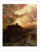 Sunset, Pueblo del Walpe, Arizona, 1880 by Thomas Moran