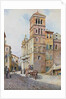 View of Santa Maria in Monticelli, Rome by Ettore Roesler Franz