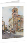 View of Santa Maria in Monticelli, Rome by Ettore Roesler Franz