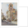 View of Santa Maria in Monticelli, Rome by Ettore Roesler Franz