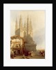 The Entrance to the North Transept, Burgos Cathedral, 1835 by David Roberts