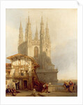 The Entrance to the North Transept, Burgos Cathedral, 1835 by David Roberts