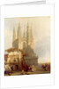 The Entrance to the North Transept, Burgos Cathedral, 1835 by David Roberts