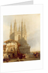 The Entrance to the North Transept, Burgos Cathedral, 1835 by David Roberts