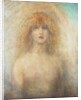 Uldra, The Scandinavian Spirit of the Rainbow in the Waterfall, 1884 by George Frederic Watts