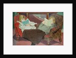 Two Girls Reading by Malcolm Drummond