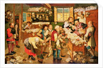 The Collector of Tithes by Pieter III Brueghel
