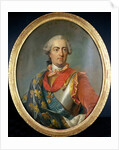 Portrait of King Louis XV of France, wearing the Order of the Golden Fleece by Carle van Loo