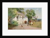 Feeding the Hens, 1894 by Arthur Claude Strachan